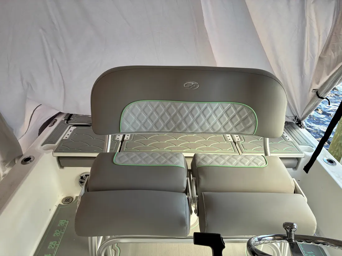 Custom boat canvas and bimini top textile work in Cape Coral, Florida - photo 25