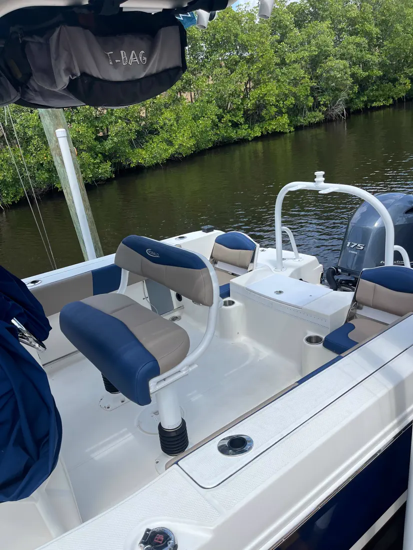 Custom boat canvas and bimini top textile work in Cape Coral, Florida - photo 33