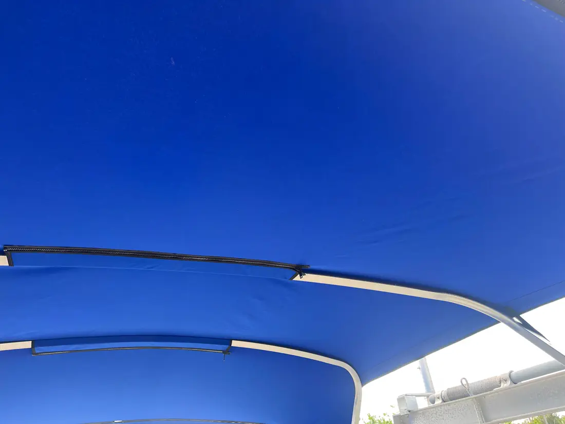 Custom boat canvas and bimini top textile work in Cape Coral, Florida - photo 1