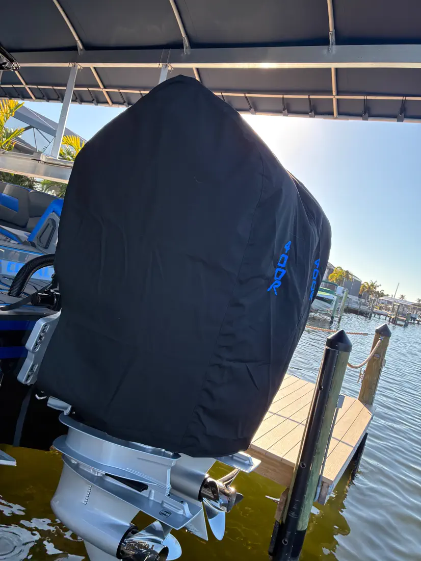 Custom boat canvas and bimini top textile work in Cape Coral, Florida - photo 7